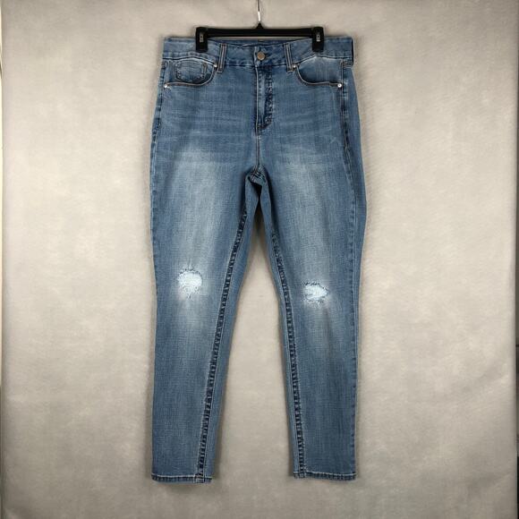 Seven7 Denim - Seven7 Women's Size 16 Tummyless High Rise Skinny Jeans